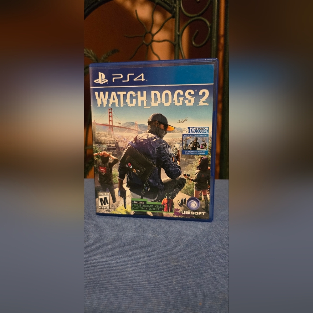 Watch Dogs 2 PS4 Game with Bonus Content